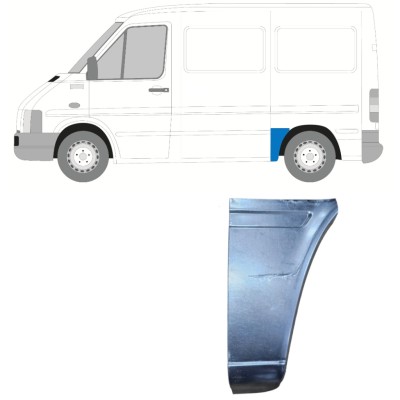 Reperaturka błotnika tylnego część przednia dolna do Volkswagen LT 1996-2005 / Lewa 13435