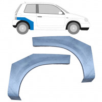 Reperaturka błotnika tylnego do VW Lupo Seat Arosa 1998-2005 / Lewa+Prawa / Zestaw 9207