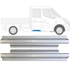 Reperaturka progu tylna do Nissan NV400 2010- / Lewa+Prawa 15705