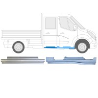 Zestaw reperaturek do Renault Master 2010- / Prawa / Podwójna kabina / 14911 Zestaw reperaturek do Renault Master 2010- / Prawa / Podwójna kabina / 14911