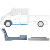 Zestaw reperaturek do Renault Master 2010- / Lewa / Podwójna kabina / 14914 Zestaw reperaturek do Renault Master 2010- / Lewa / Podwójna kabina / 14914