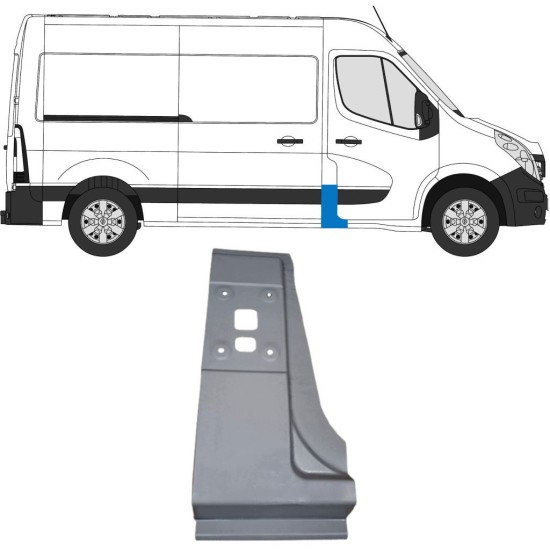 Reperaturka słupka do Opel Movano 2010-2021 / Prawa 16918