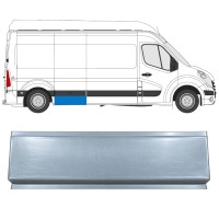 Reperaturka błotnika tylnego część przednia do Renault Master 2010-2024 / Lewa = Prawa (symetryczny) 17293