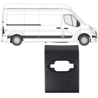 Listwa boczna przednia z otworem do Opel Movano 2010-2021 / Prawa 15298