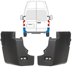 Narożnik zderzaka tylnego do Renault Master 2010-2024 / Lewa+Prawa / Zestaw 17238