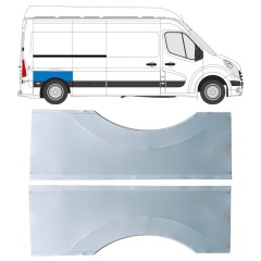 Reperaturka błotnika tylnego do Opel Movano 2010-2021 / Lewa+Prawa 16823