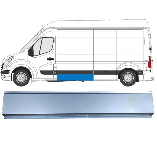 Reperaturka boku do Renault Master 2010- / Lewa 16791