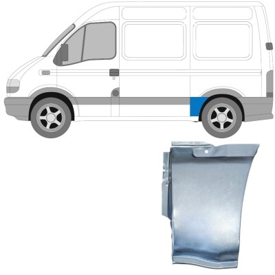 Reperaturka błotnika tylnego do Renault Master 1998-2010 / Lewa 14876