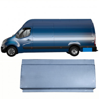 RENAULT MASTER 2010- REPERATURKA BŁOTNIKA TYLNEGO ZA TYLNY KOŁO / LEWA STRONA