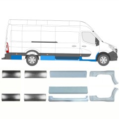Zestaw reperaturek do Nissan NV400 2010- / Lewa+Prawa / 15716