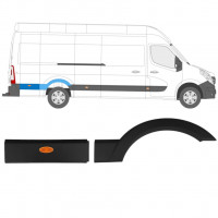 Listwa boczna do Renault Master 2010- / Prawa / Zestaw 10922