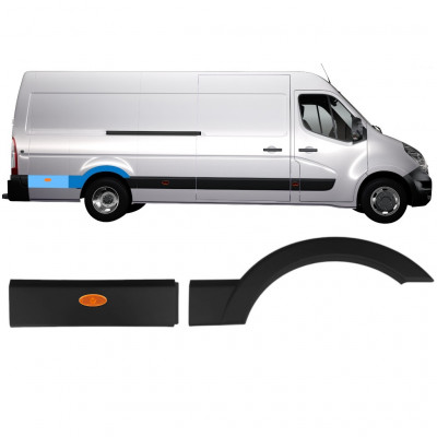 Listwa boczna do Renault Master 2010- / Prawa / Zestaw 10922