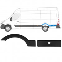 Listwa boczna do Renault Master 2010- / Lewa / Zestaw 10921