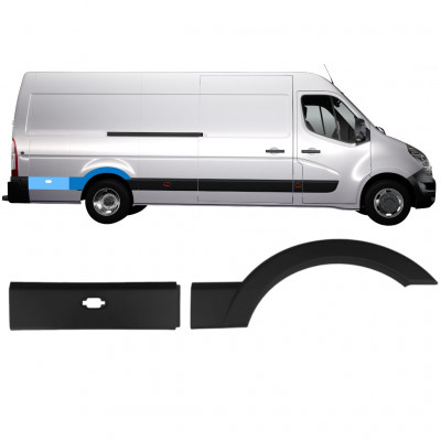 Listwa boczna do Renault Master 2010- / Prawa / Zestaw 10920