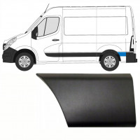 Listwa boczna tylna za kołem do Renault Master 2010- / SWB / Lewa /  8708