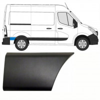 Listwa boczna tylna za kołem do Renault Master 2010- / SWB / Prawa /  8707