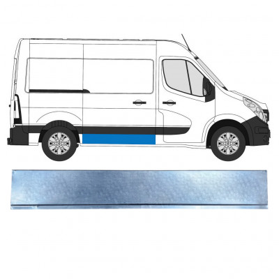 Reperaturka drzwi przesuwnych do Renault Master 2010-  / L1 / Prawa 5957