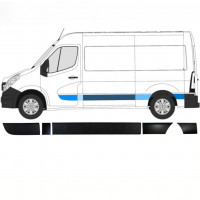 Zestaw listew do Renault Master Opel Movano Nv 400 2010- / Lewa /  8580