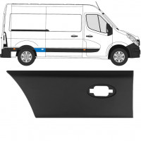 Listwa boczna błotnika tylnego z lampą do Renault Master 2010- / L2 / Prawa 10930