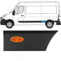 Listwa boczna błotnika tylnego z lampą do Renault Master 2010- / L2 / Lewa /  10933