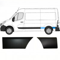 Zestaw listew do Renault Master Opel Movano Nv 400 2010- / Lewa /  8578