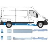 Zestaw reperaturek do Renault Master 2010- / Lewa+Prawa / 14926 Zestaw reperaturek do Renault Master 2010- / Lewa+Prawa / 14926