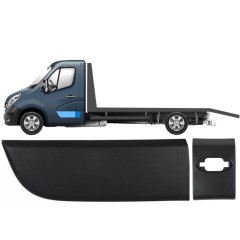 Zestaw listew bocznych do pojedynczej kabiny do Renault Master 2010- / Lewa / 10023