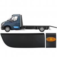 Listwa boczna z lampą do Renault Master 2010- / Lewa / Pojedyncza kabina / Zestaw 10025