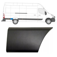 Listwa boczna błotnika tylnego za kołem do Renault Master 2010- / Prawa 16658