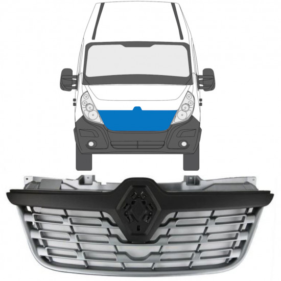 RENAULT MASTER 2014- GRILL