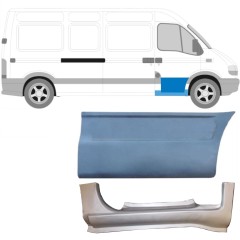 Reperaturka progu drzwi przednich do Renault Master 1998-2010 / Prawa / Zestaw 9452