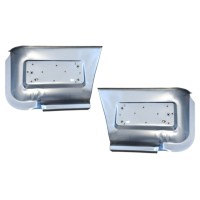 Reperaturka błotnika tylnego część dolna za kołem do Renault Master 1998-2010 / Lewa+Prawa / Zestaw 16140