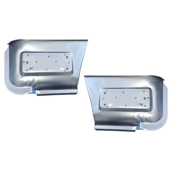 Reperaturka błotnika tylnego część dolna za kołem do Renault Master 1998-2010 / Lewa+Prawa / Zestaw 16140