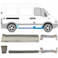 Zestaw reperaturek do Renault Master 1998-2010 / SWB /  10697