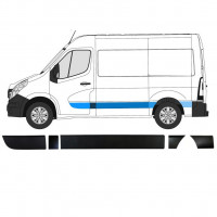 Zestaw listew do Renault Master Opel Movano Nv 400 2010- / Lewa /  10894