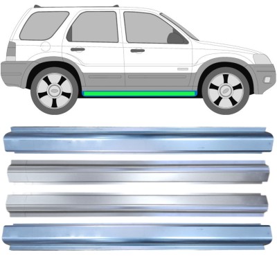 Reperaturka progu + reperaturka progu wewnętrzna do Ford Maverick 2001-2008 / Lewa+Prawa / Zestaw 14856