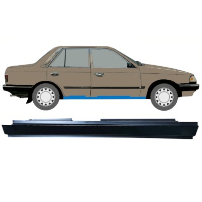 Pełny próg do Mazda 323 BF 1985-1989 / Prawa 12959