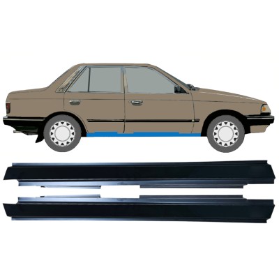 Pełny próg do Mazda 323 BF 1985-1989 / Lewa / Prawa / Lewa+Prawa / Zestaw 12961