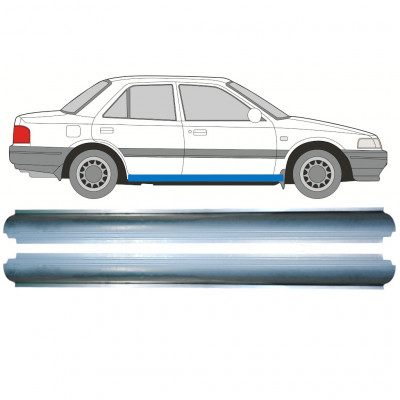 Reperaturka progu do Mazda 323 BG 1989-1994 / Lewa = Prawa (symetryczny) / Zestaw 9877