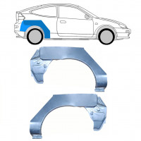 Reperaturka błotnika tylnego do Mazda 323 BH 1994-1998 / Lewa+Prawa / COUPE / Zestaw 9854