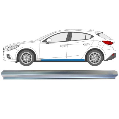 Reperaturka progu do Mazda 3 2013-2019 / Lewa 16344
