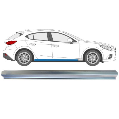 Reperaturka progu do Mazda 3 2013-2019 / Prawa 16343