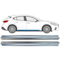 Reperaturka progu do Mazda 3 2013-2019 / Lewa+Prawa / Zestaw 16345