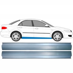 Reperaturka progu do Mazda 6 GG GY 2002-2007 / Lewa = Prawa (symetryczny) / Zestaw 9557