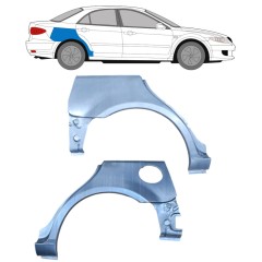 Reperaturka błotnika tylnego do Mazda 6 GG GY 2002-2007 / Lewa+Prawa / HATCHBACK / Zestaw 9165