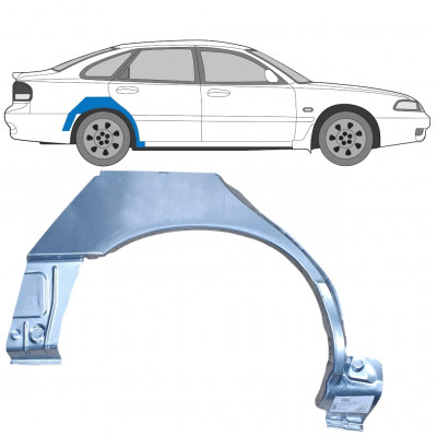 Reperaturka błotnika tylnego do Mazda 626 1992-1997 / Prawa 9011