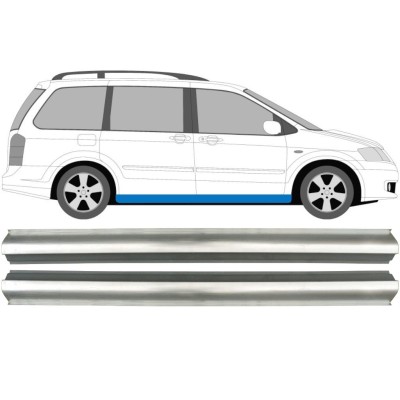 Reperaturka progu do Mazda MPV 1999-2006 / Lewa = Prawa (symetryczny) / Zestaw 10437