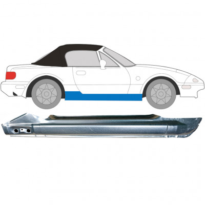 Pełny próg do Mazda MX-5 1989-1998 / Prawa 6696