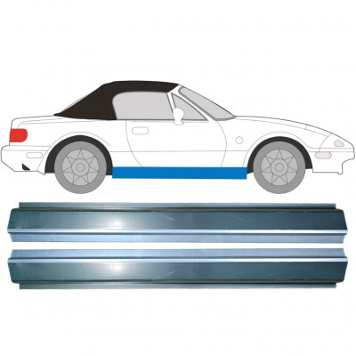 Reperaturka progu do Mazda MX-5 1989-1998 / Lewa = Prawa (symetryczny) / Zestaw 9509