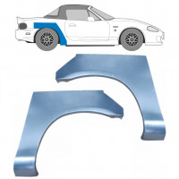 Reperaturka błotnika tylnego do Mazda MX-5 1998-2005 / Lewa+Prawa / Zestaw 9270